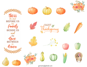 Free Fall and Thanksgiving Themed Bible Journaling Printables