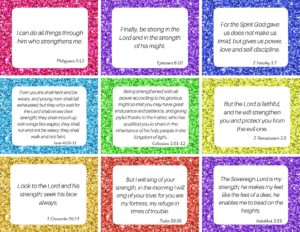 100 Amazing (and FREE) Printable Scripture Cards