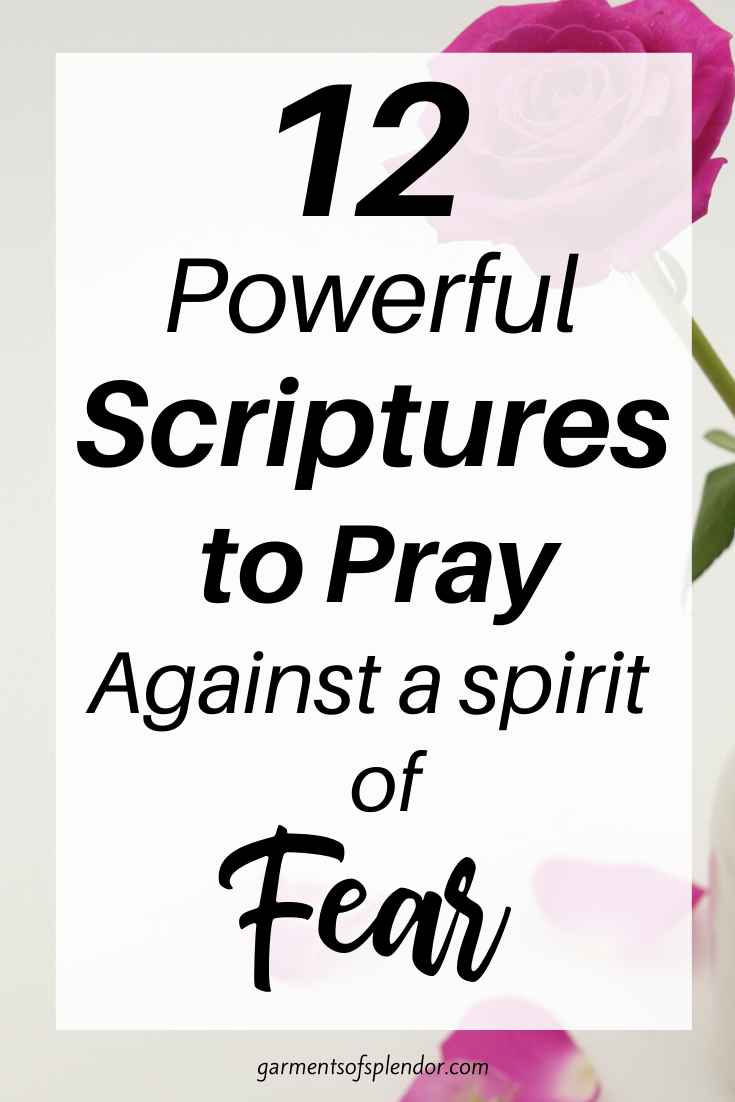 12 Bible Verses about Fear to Pray with Power (with Free Printables)