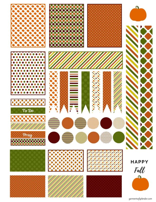 Free Fall and Thanksgiving Themed Bible Journaling Printables