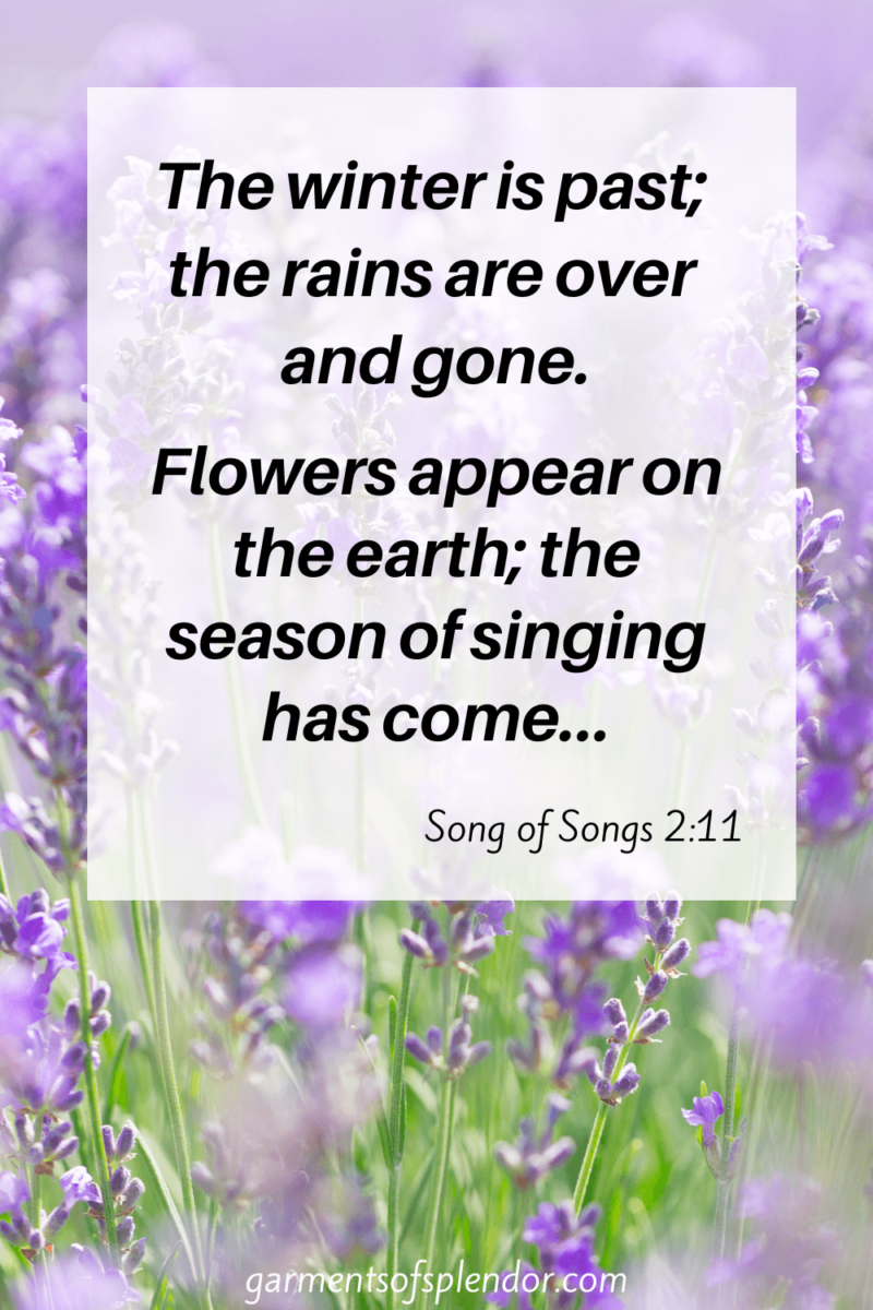 Hope-filled Bible Verses About Spring (with Free Printables)