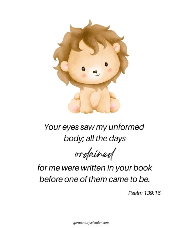 27 Inspiring Verses for a Baby Shower (with Free Printables)