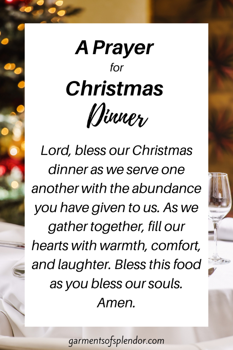 25 Short Christmas Prayers (with Free Printables)