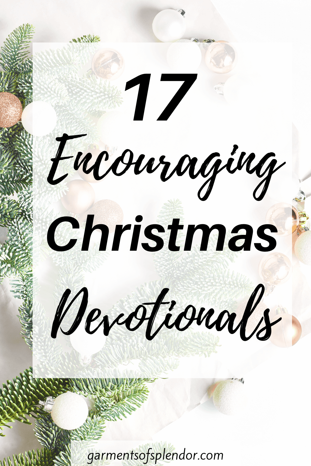 Christmas Devotionals 