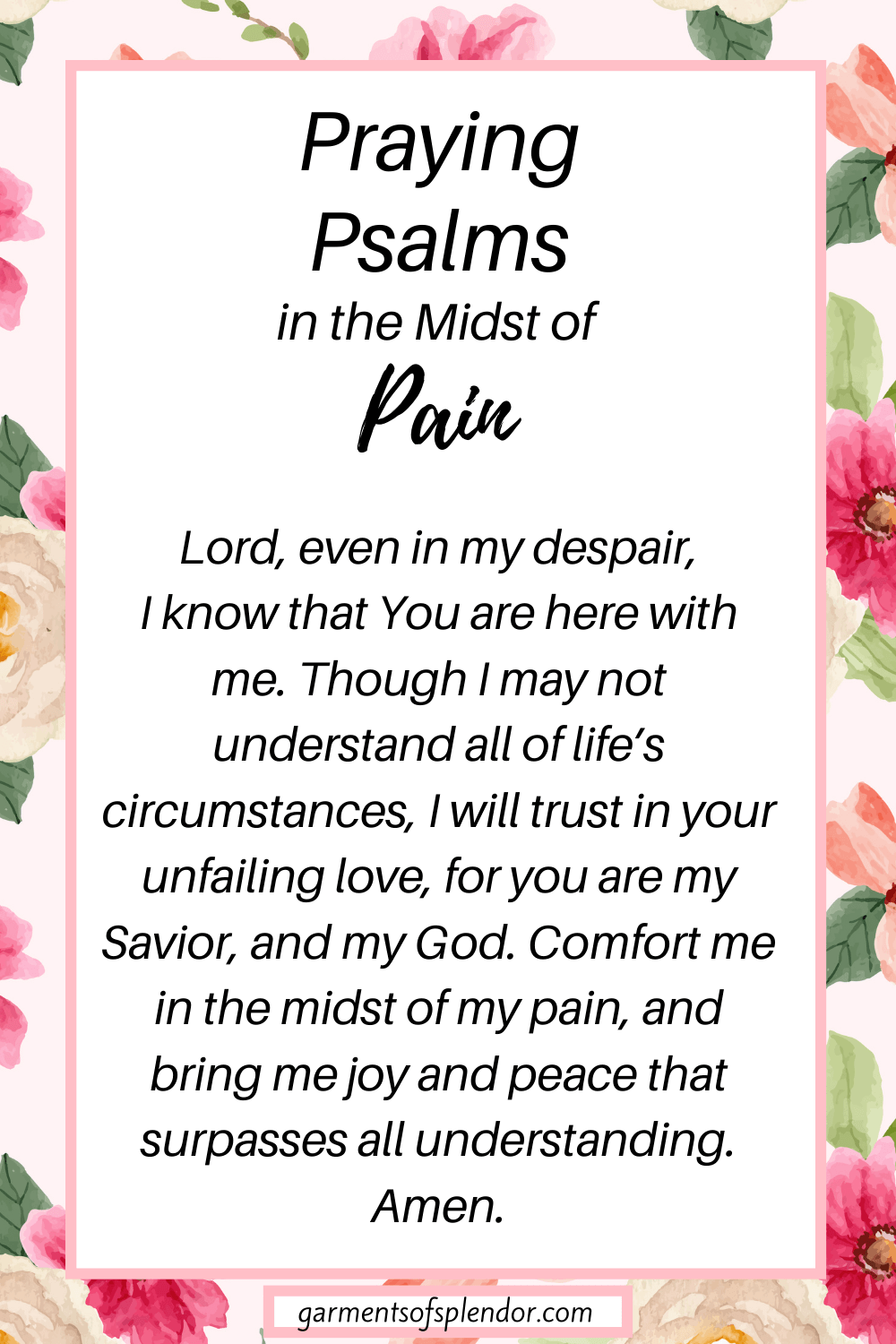 How Praying the Psalms will Transform your Prayer Life (Plus Free ...